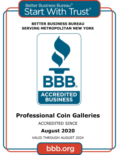 Home - Professional Coin Galleries