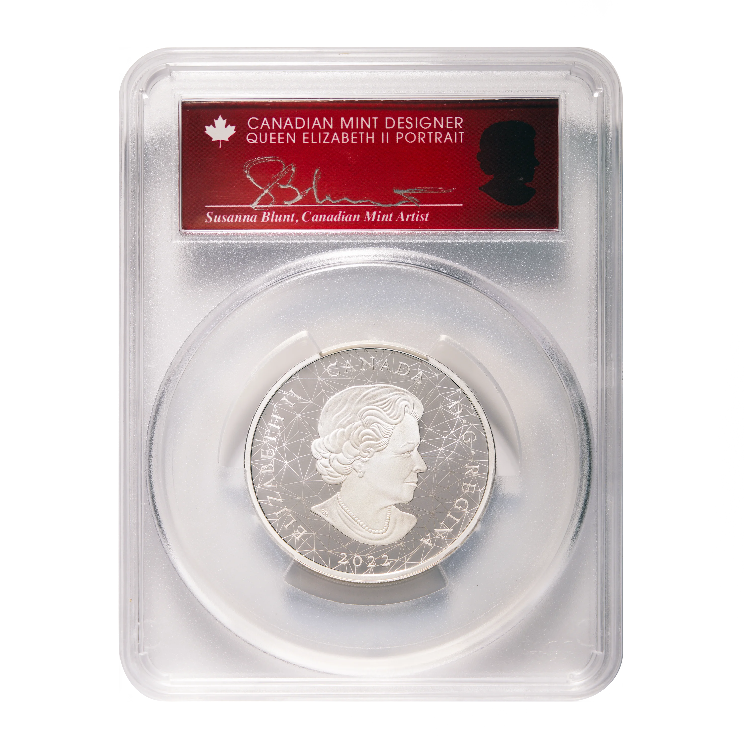 2022 Canada Bald Eagle PCGS PR70 DCAM $30.00 2 oz FDOI Signed by Susan Blount